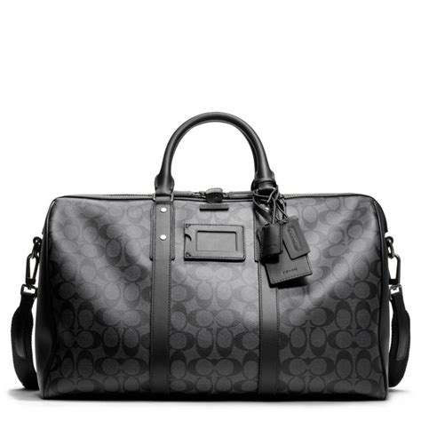 coach duffle bag mens